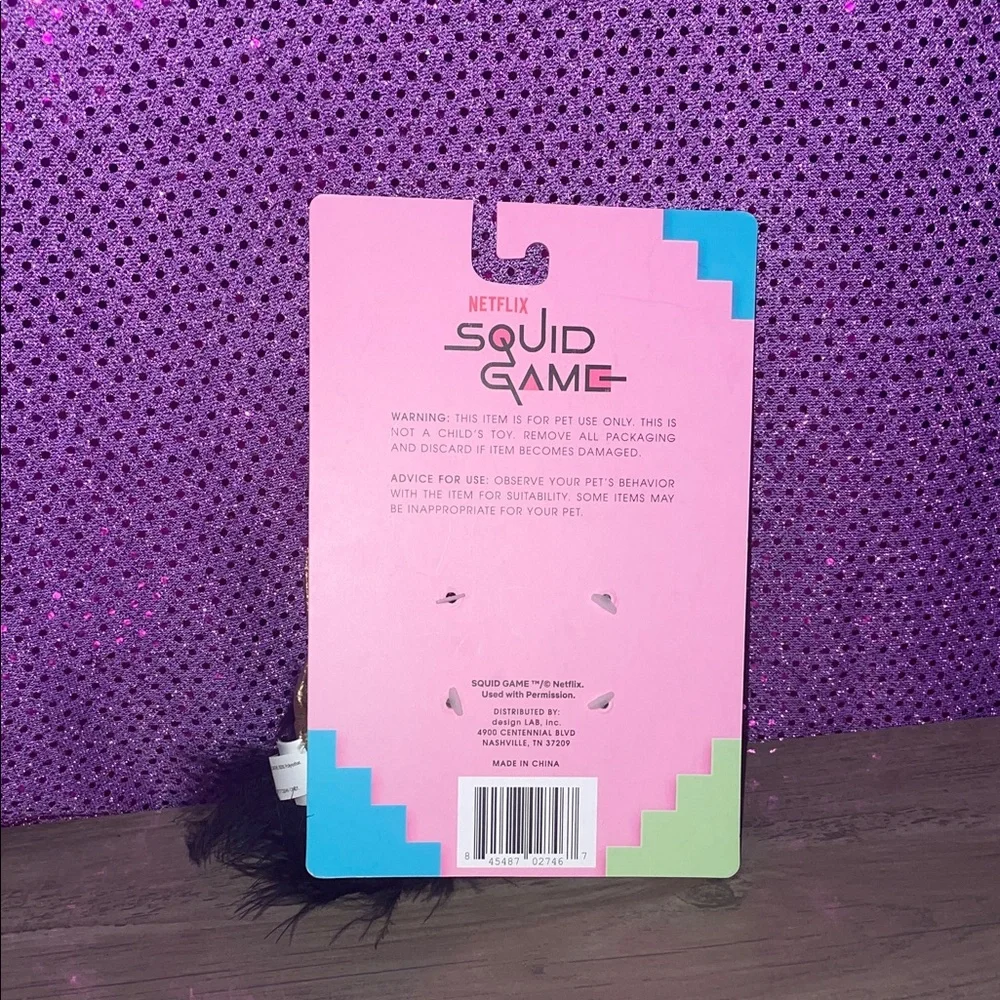 🏝️🎉Netflix Squid Game Cat Toy Set